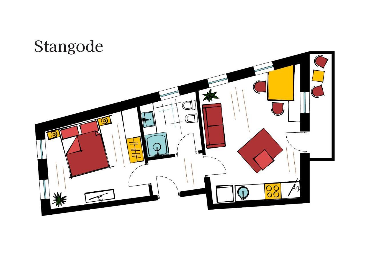 Ciasa Somuer - Stangode Apartman San Vigilio Di Marebbe Kültér fotó